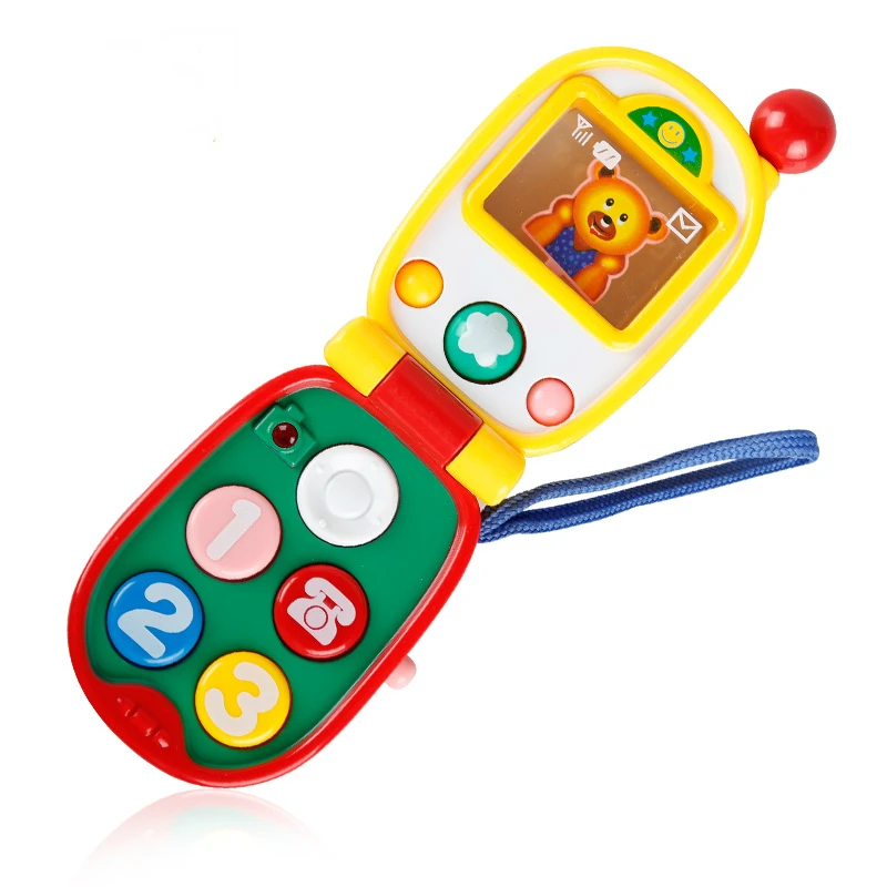 Toys Music Machine Electronic Toy Phone Kid Mobile Phone Cellphone Telephone Baby Early