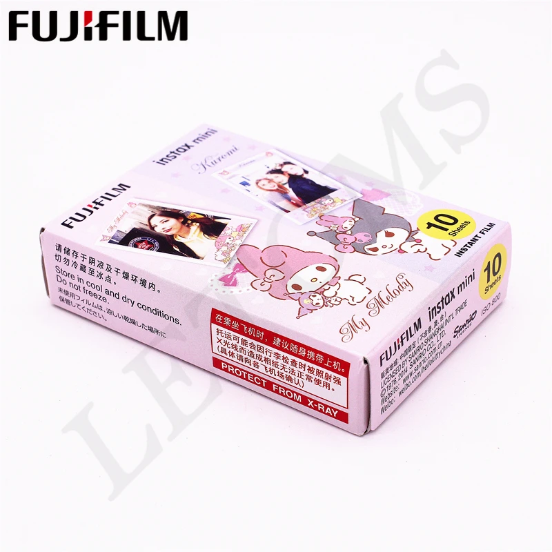 Оригинальная фотобумага Fujifilm 10 листов Instax Mini My Melody для камеры 8 7s 25 50s 90 9 SP 1
