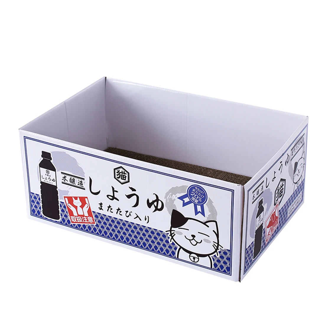 PETFORU бутылка для воды шаблон гофрированная бумага Когтеточка картонная коробка для кошки