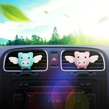 Летающий поросенок автопарфюм Автомобильная воздушная розетка освежитель воздуха интерьерный аромат диффузор ароматизатора Декор авто товары автомобильный аксессуар