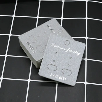 

Fashion Card Earring Card Earring Organizer Bead Storage Jewelry Tray Display Jewelry 4.5cmx5.5cm 200pcs Lot Customized