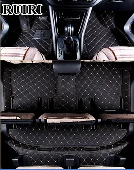 

Top quality mats! Custom special floor mats for Toyota Land Cruiser Prado 120 7 seats 2009-2002 waterproof carpets,Free shipping