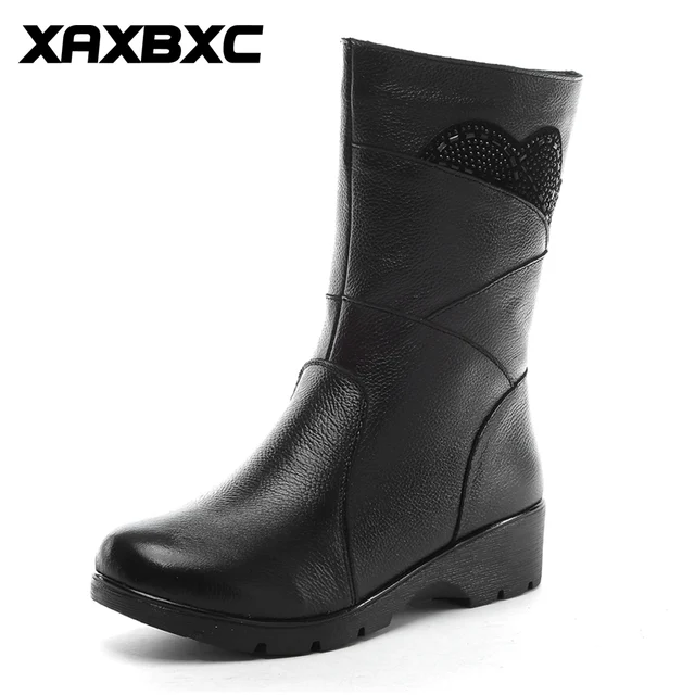 Women Boots Zipper Warm Lined Women Boots Zipper Warm Lined