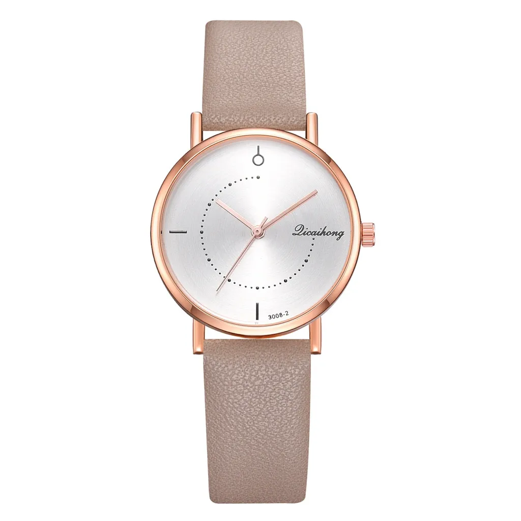 

2019 Women Watches New Fashion Top Brand Luxury With Leather Bracelet Reloj Mujer Simple Classic Relogio Femino High Quality