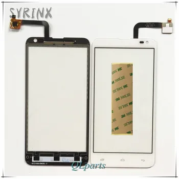

Syrinx mobile phone touchscreen sensor For Fly IQ4514 EVO Tech 4 Quad touch screen digitizer panel front glass lens With 3M Tape