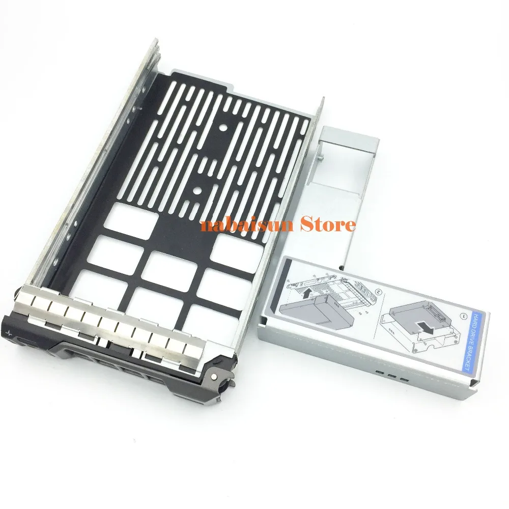 

3.5" Hard Drive Caddy Tray for PowerEdge Servers - with 2.5" HDD Adapter SSD SAS SATA Bracket 9W8C4 F238F
