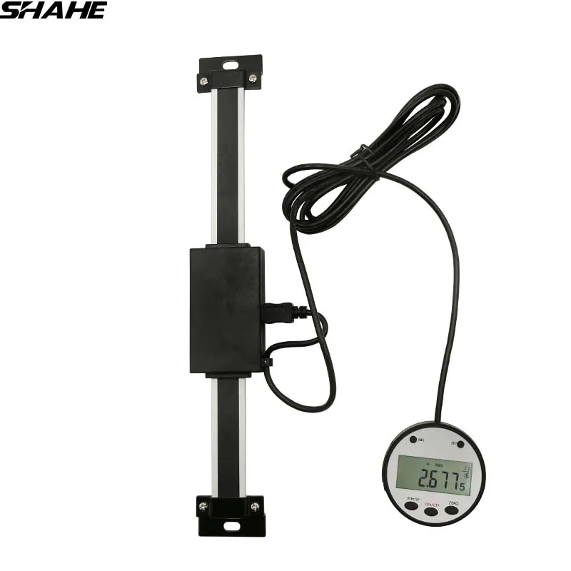 150/200/300mm Digital Readout Dro Remote Lcd Linear Scale For Milling