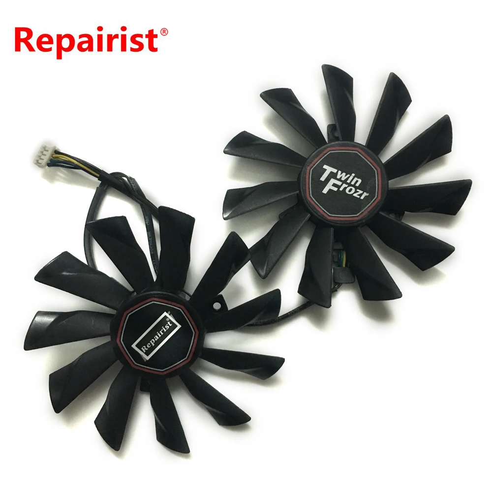 Замена PLD10010S12HH 95 мм 4Pin 12V 0.4A охлаждающий вентилятор для Графика карты MSI R9 290X 280X 270X