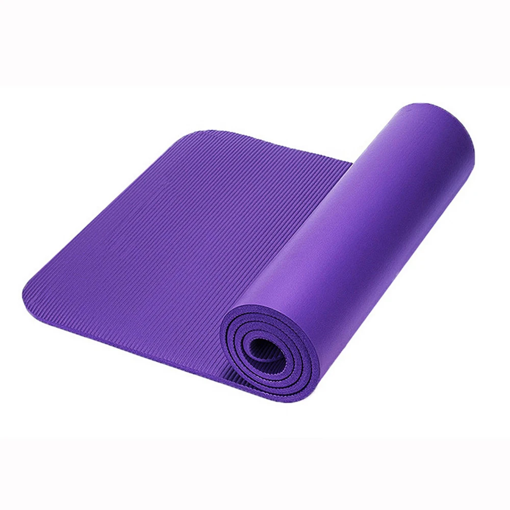 10mm Yoga Mat Durable Eco Friendly High Density Gym Pad Waterproof