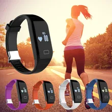 Neue H3 Bluetooth 4,0 Smart Armband Schrittzähler Herzfrequenz Schlaf Monitor Armband Touch Smartwatch Smartband