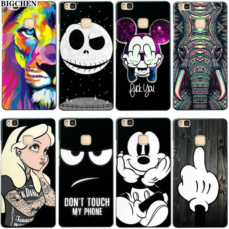 

For P9 Lite Case Cute Cartoon Soft Silicone Back Cover for Fundas Huawei P9 Lite Case 2016 new arrivals coque for Ascend P9 Lite