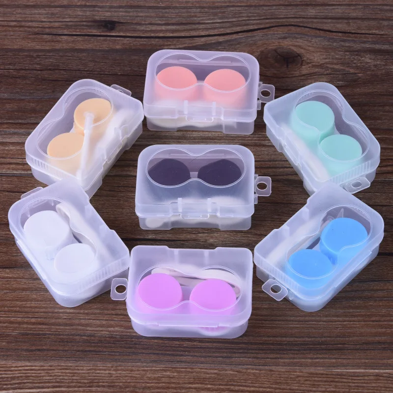 DIY Accessories Cosmetic Contact Lenses Box Mate Contact Lens Box