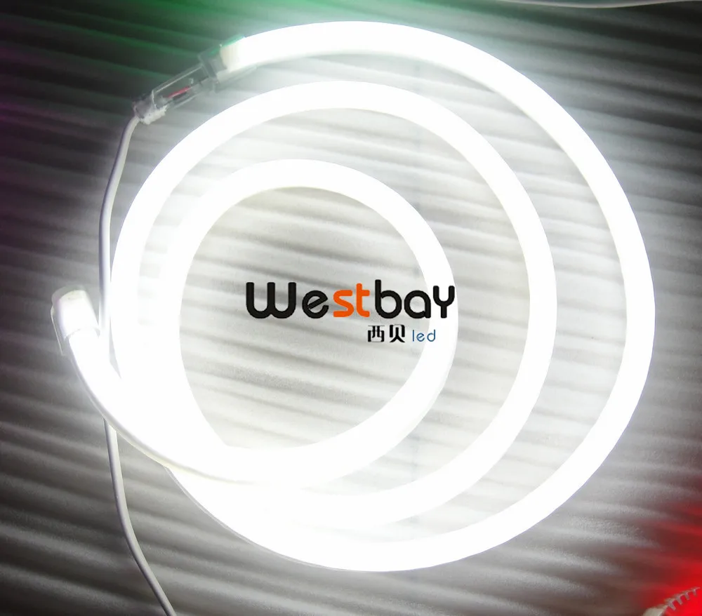 

White Led Neon Light Flex for outside building decoration neon sign lettering 10m A Lot wholesale light neon