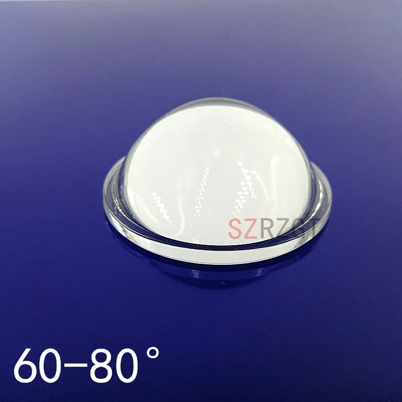 Светодиодный 44 мм 60-80/90-120 градусов объектив светильник рефлекторный коллиматор широкий угол для 10 Вт 20 Вт 30 Вт 50 Вт 100 Вт