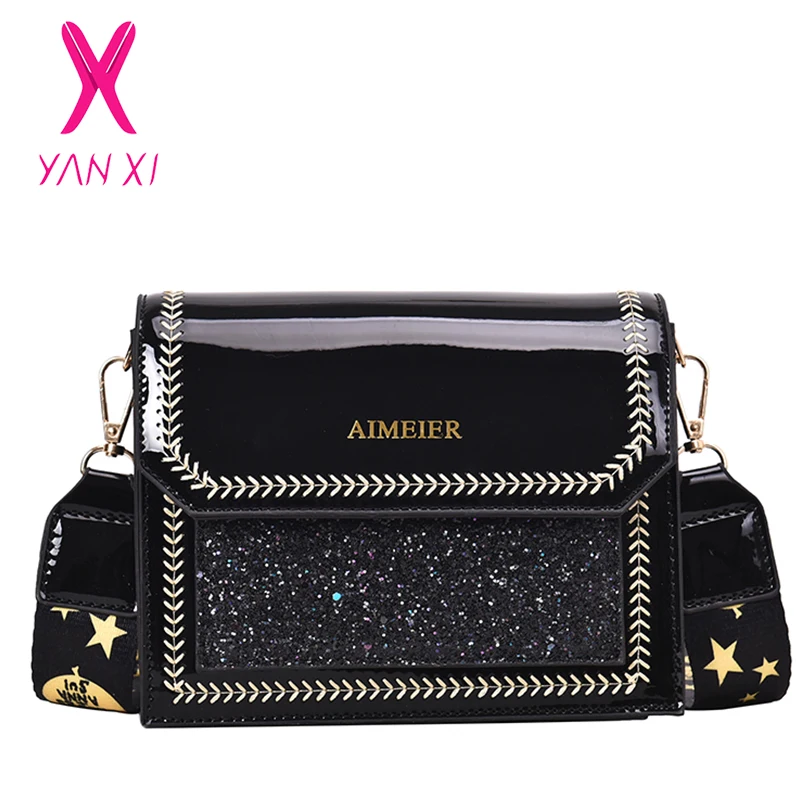 YANXI 2019 Новая модная женская повседневная сумка-кошелек с клапаном и карманом для
