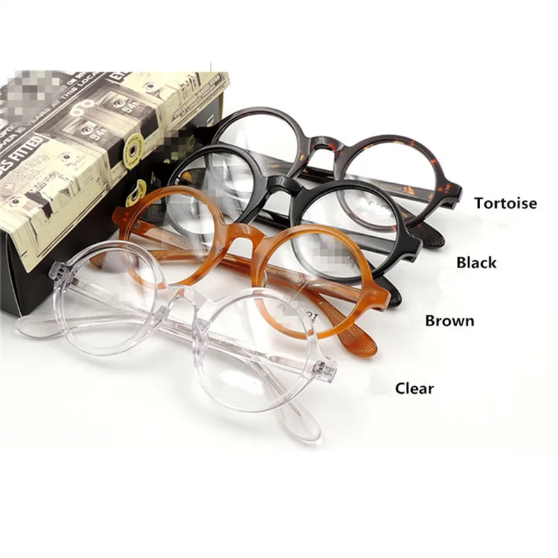 

Retro Round Frame Optical Glasses For Men and Women Myopia Computer Reading Eyeglasses Optical Prescription Brand Eyewear Oculos