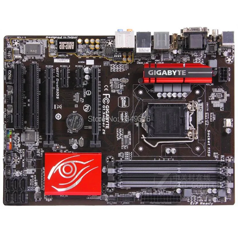 Для Gigabyte GA-G1.Sniper Z6 рабочего Материнская плата G1.Sniper Z6 Z97 LGA 1150 i3 i5 i7 DDR3 полностью Тесты