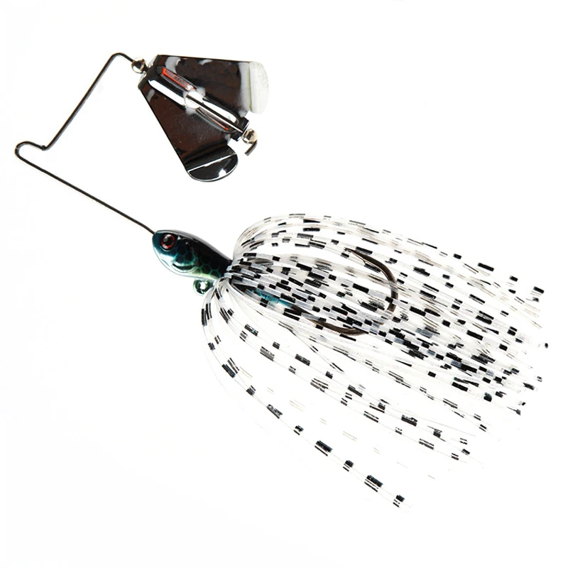 13gmetal Spoon Buzzbait Спиннер приманка для ловли окуня гольян кривошипная VIB Спиннербейт