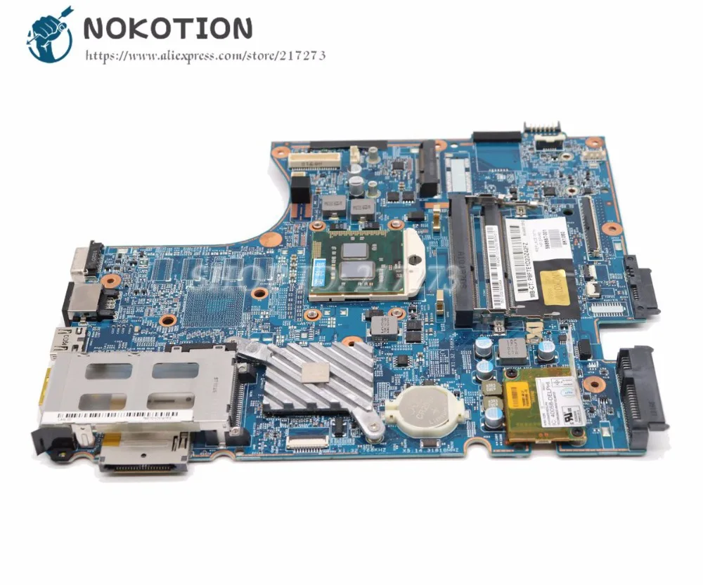 NOKOTION 598667-001 для hp ProBook 4520s 4720s материнская плата для ноутбука HM57 системная плата H9265-2 48.4gk06041 Бесплатный процессор