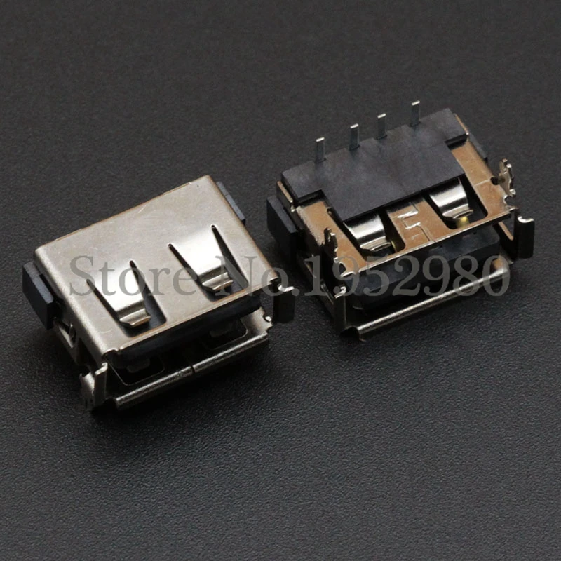 10 шт. разъёмы USB 2 0 фута мм|4 pin female connector|4 femalepin connector |