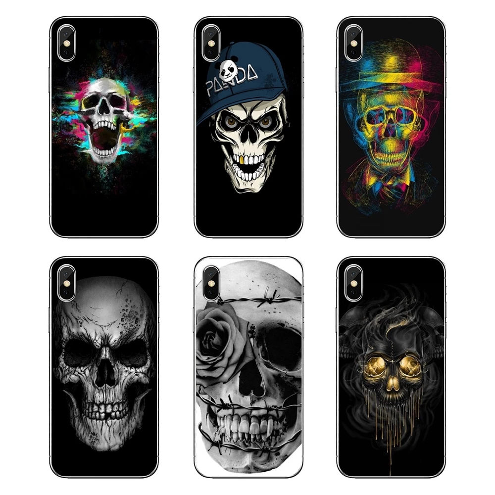 

Transparent Soft Shell Covers Vampire Skull For Xiaomi Mi A1 A2 5X 6X 8 lite SE Pro Max Mix 2 2S 3 Mi5 Mi5S