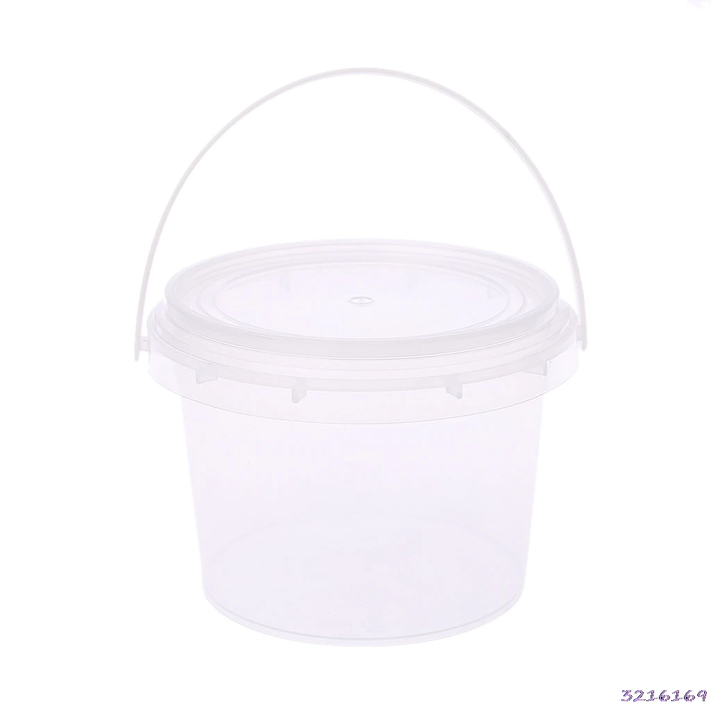 

Portable Slime Storage Container Barrel Foam Ball Organizer For Light Clay Foam Slime Mud 300ml