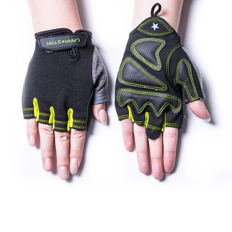 Вес Подъема Спортзал перчатки Для мужчин спортивные перчатки Фитнес тренировки защита запястья Вес подъема перчатки гантели - Цвет: Yellow