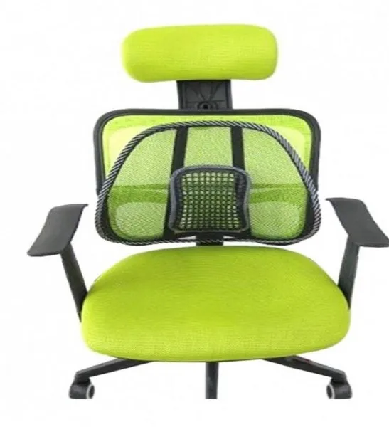 Подушка для спины, сетчатая поясничная поддержка спины, домашняя офисная Автомобильная сидение кресло, подушка, массажная подушка