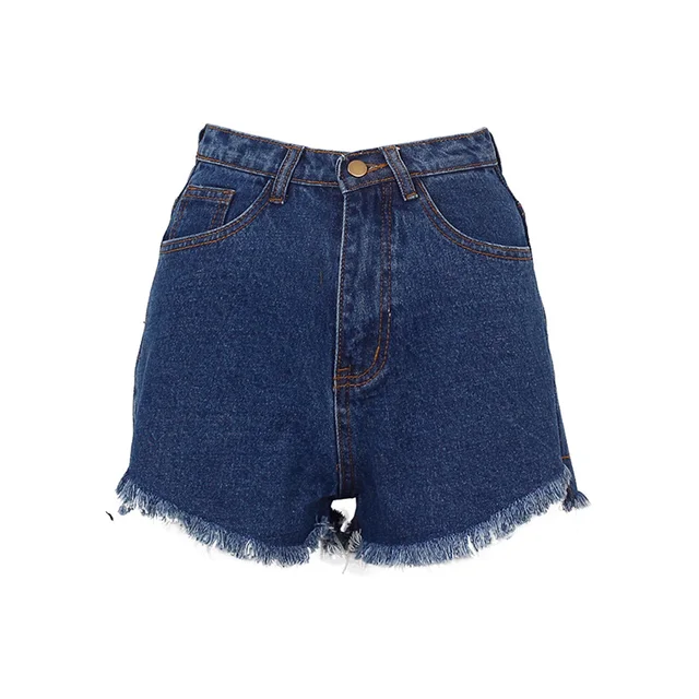 boyfriend style jean shorts