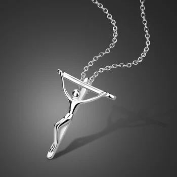 

Simple style girls 925 sterling silver necklace cross pendant design solid silver clavicle 46cm charm lady jewelry birthday gift