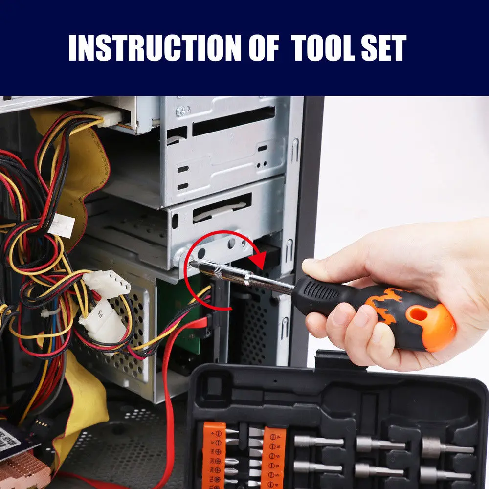 HORUSDY 34Pcs Screwdriver Wrench Set Hex Wrench Head Adjustable Sleeve Nut Wrench Long Nose Pliers For Bicycle Appliance Repair HORUSDY 34Pcs Screwdriver Wrench Set Hex Wrench Head Adjustable Sleeve Nut Wrench Long Nose Pliers For Bicycle Appliance Repair