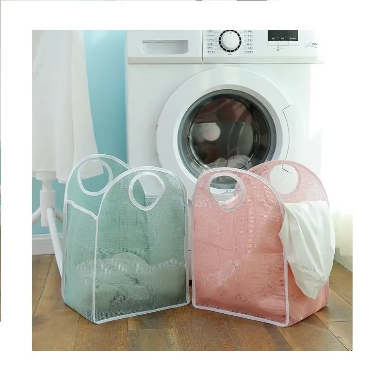 

[DROPSHIPPING AVAILABLE] Le'srot Mesh Nylon Fabric Laundry Clothes Storage Tote Bag Water filter bag