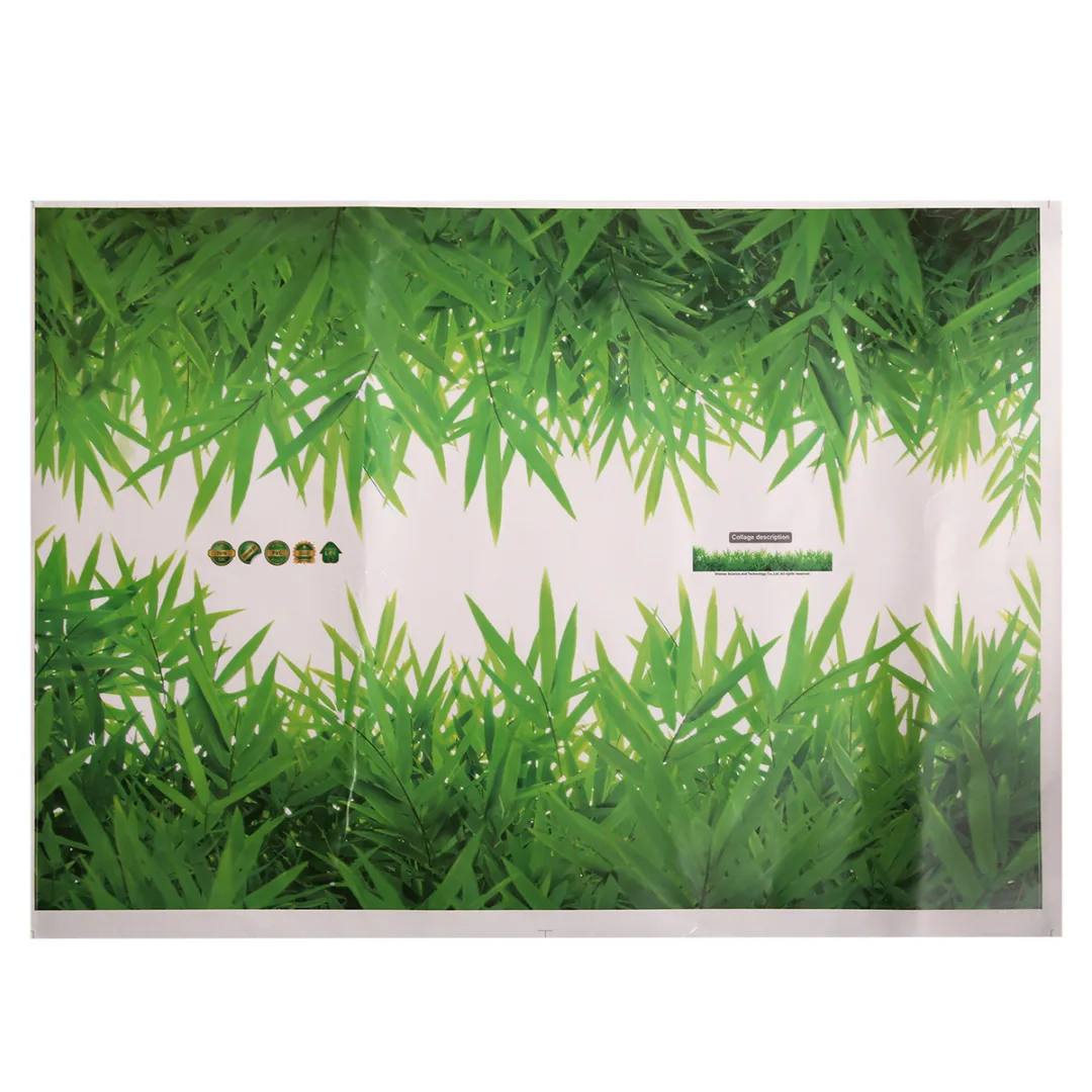 1pc Removable Green Grass Wall Sticker Meadow Fresh Art Mural Window