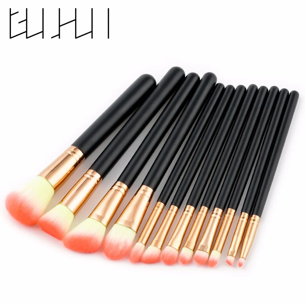 12pcs Professional Makeup Brushes Set High Quality Makeup Tools Kit