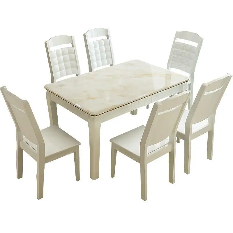 

Masa Sandalye Dinning Tisch A Manger Moderne Tavolo Eettafel Comedor Set Wooden Tablo Desk De Jantar Mesa Dining Room Table