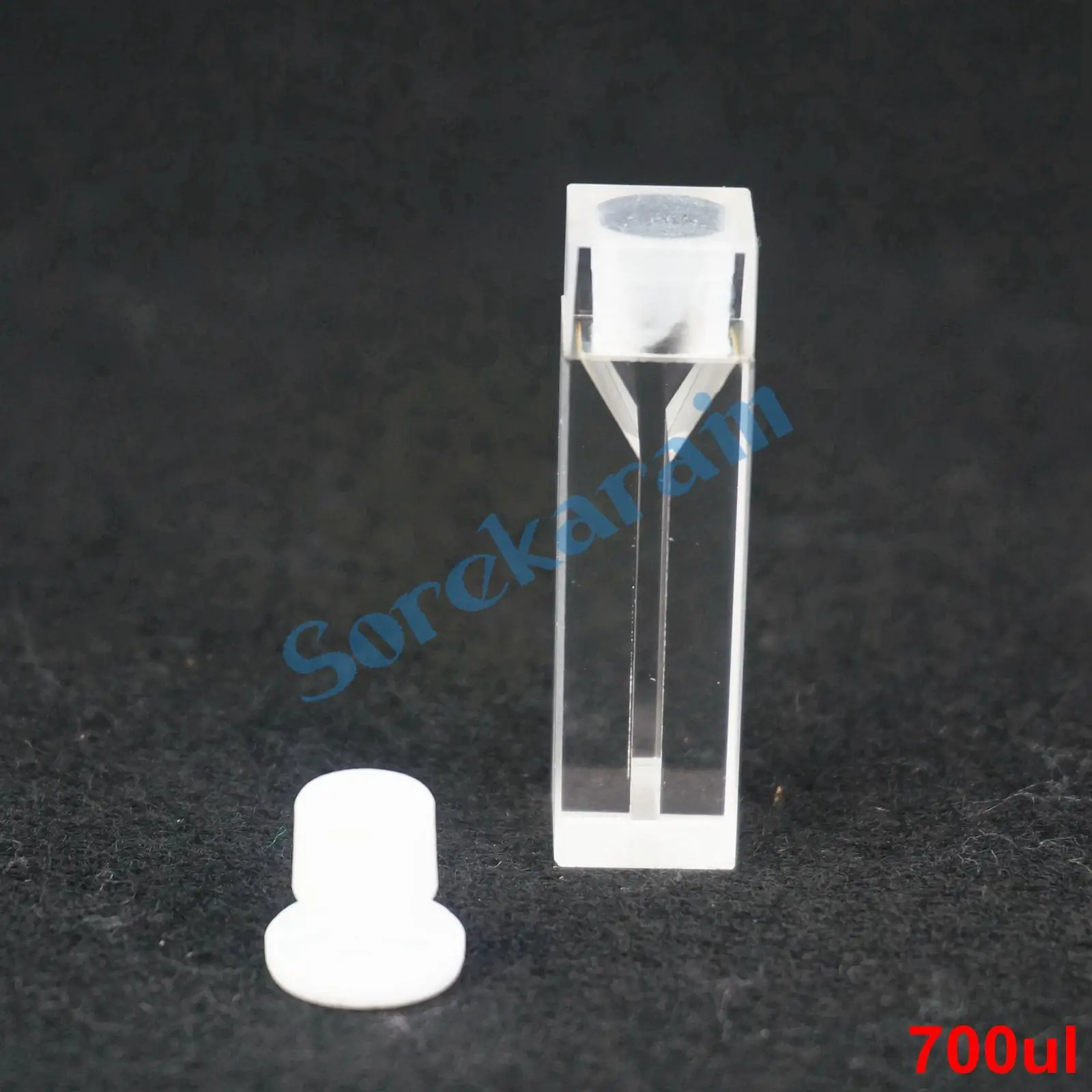 700ul 10mm Path Length Micro JGS1 Quartz Cuvette Cell With Stopper | Канцтовары для офиса и дома