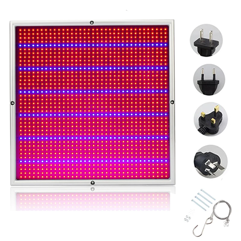 

Grow Box Lamp For Plants 1000W LED Light Grow Phyto Lamp Full Spectrum Lightweight Hanging Growth Lamp For Indoor Plant Seedling