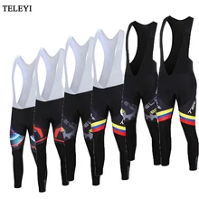 TELEYI Новые велосипедные комбинезоны, велосипедные штаны, велосипедные штаны, спортивная одежда, брюки, одежда для велоспорта, штаны с подкладкой