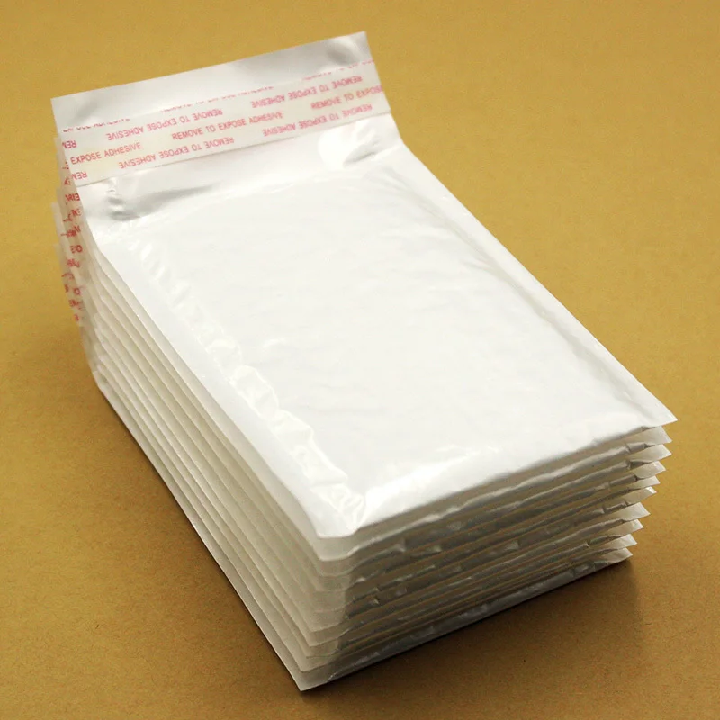 

10PCS 11*15cm White Pearl Film Mailing Bags Bubble Envelope Bag Anti-shock Anti-pressure Anti-static Anti-shock