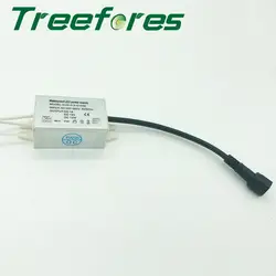 12 W 110 V-240 V для DC 12 V 24 V IP67 светодиодный трансформатор Питание светодиодный адаптер драйвер для Рождественская гирлянда открытый