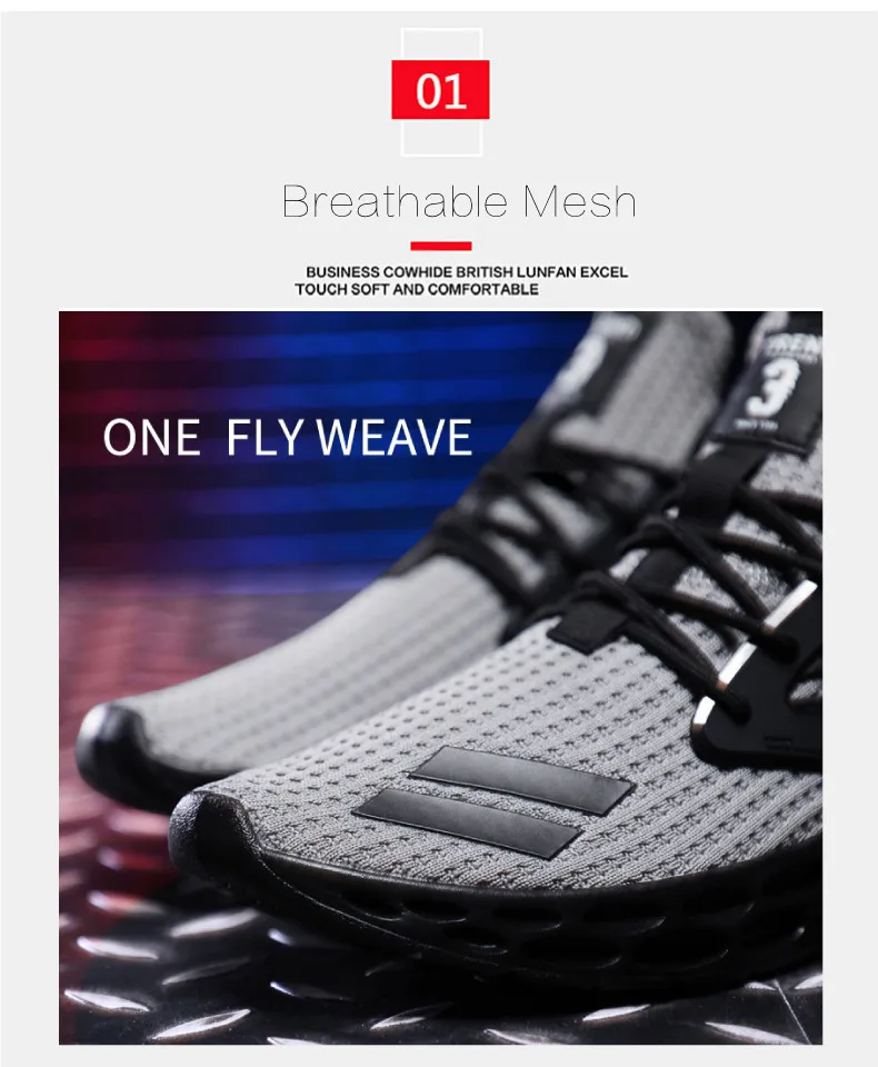 Sneakers Men Running Shoes Krasovki Plus Size 39-46 Basket Men Footwear Breathable Sport Man Shoes Athletic Trainers Sneakers (3)