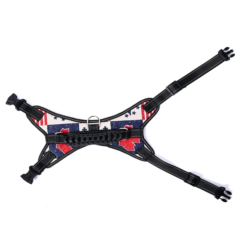 Pet Products Dog Harness For Small Medium Large Dogs Big Puppy Adjustable Dog-Harness Collar Leash Vest Bulldog Chihuahua K9 Pets Accessories  (2)