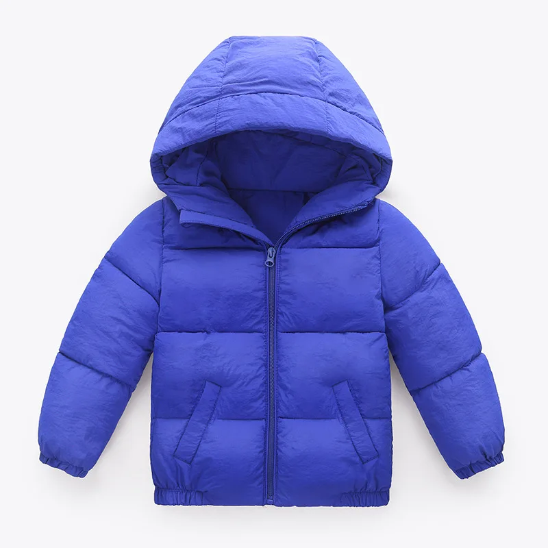 

Children's clothing 2018 autumn and winter new thin children's coat wrinkle fabric small baby solid color short jacket MF-331