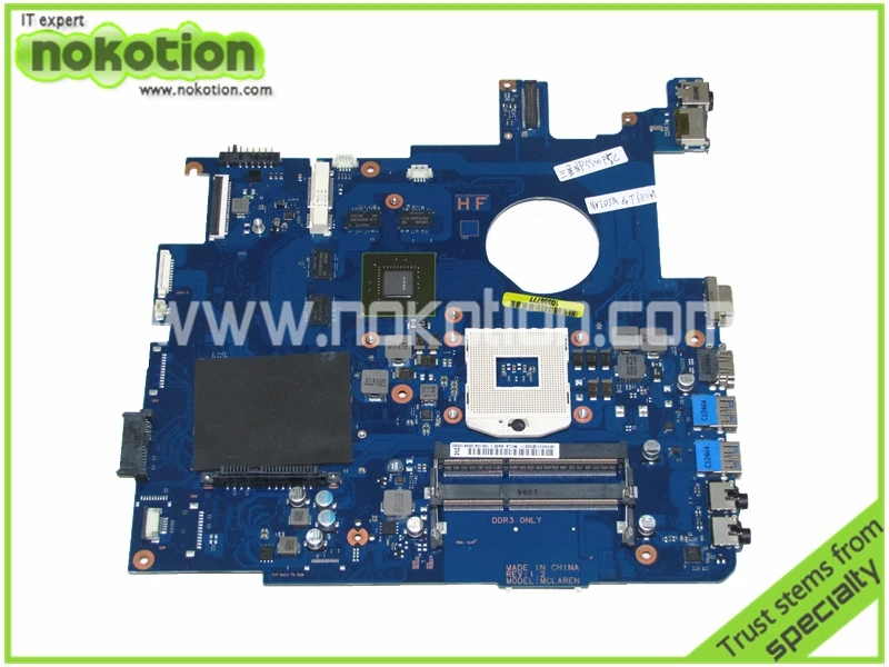 

NOKOTION BA92-10610A BA92-10610B BA41-09100A laptop motherboard for samsung N550P5C HM77 GT630M DDR3 Mainboard Free Shipping
