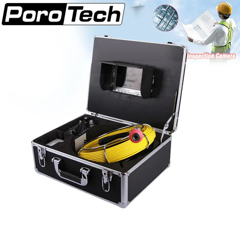 7D1 50M Free DHL Shipping Inspection Endoscope Camera Waterproof Small Pipeline Personal Workers Service Tools 8GB | Безопасность и