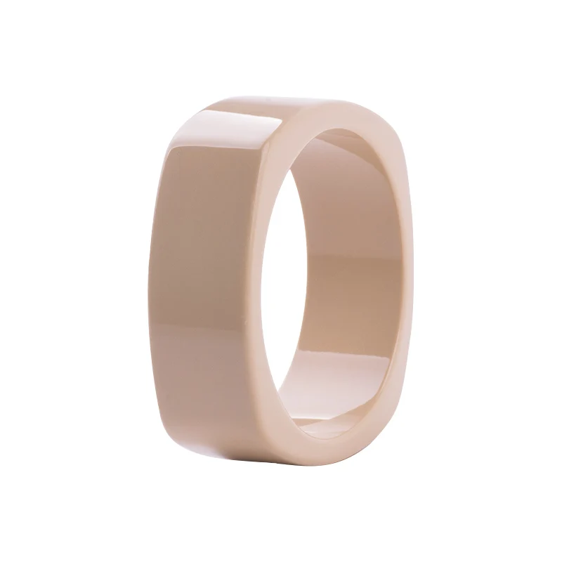 Vintage Acrylic Cuff Fashion Bracelets Bangles for Women New Trendy Blue Wide Geometric Resin Simple Bracelet Charm Jewelry (5)