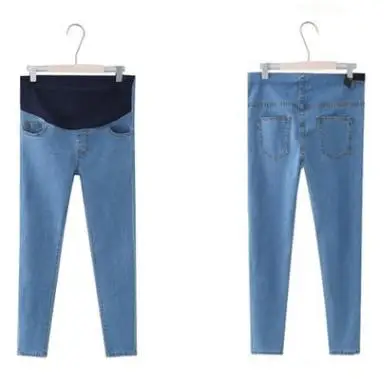 High Waist Stretch Maternity Pants 2019 New Style Slim Pregnancy Jeans High Quality Trousers for Pregnant Women SH-S1060