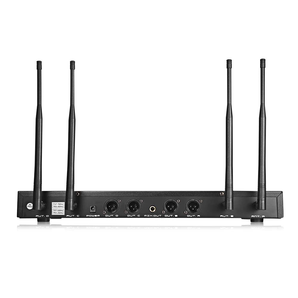 حار بيع weisre U400 vhf نظام الميكروفون اللاسلكي + 4 هوائي + 4 طوق mic + 4 استقبال + 6.35 ملليمتر كابل + حامل مجموعة 4 قناة أطقم حار بيع weisre U400 vhf نظام الميكروفون اللاسلكي + 4 هوائي + 4 طوق mic + 4 استقبال + 6.35 ملليمتر كابل + حامل مجموعة 4 قناة أطقم