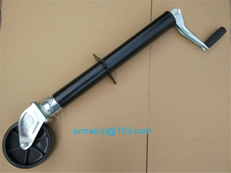 A Frame Topwind Trailer Jack with Foot Plate & Caster wheel 8