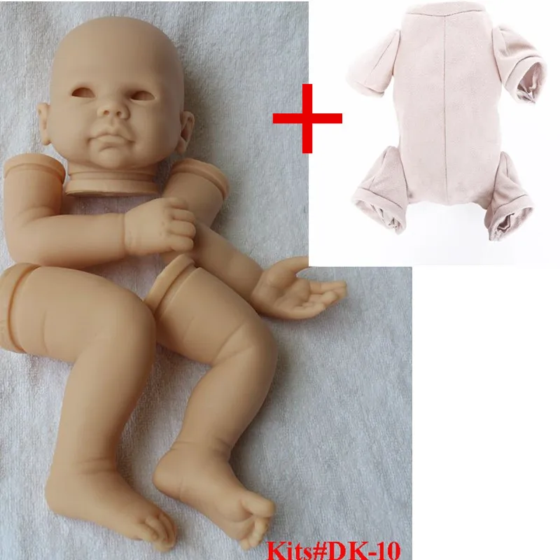 18inch Reborn tissu bébé corps pour 3/4 bras jambe complète moule poupée 